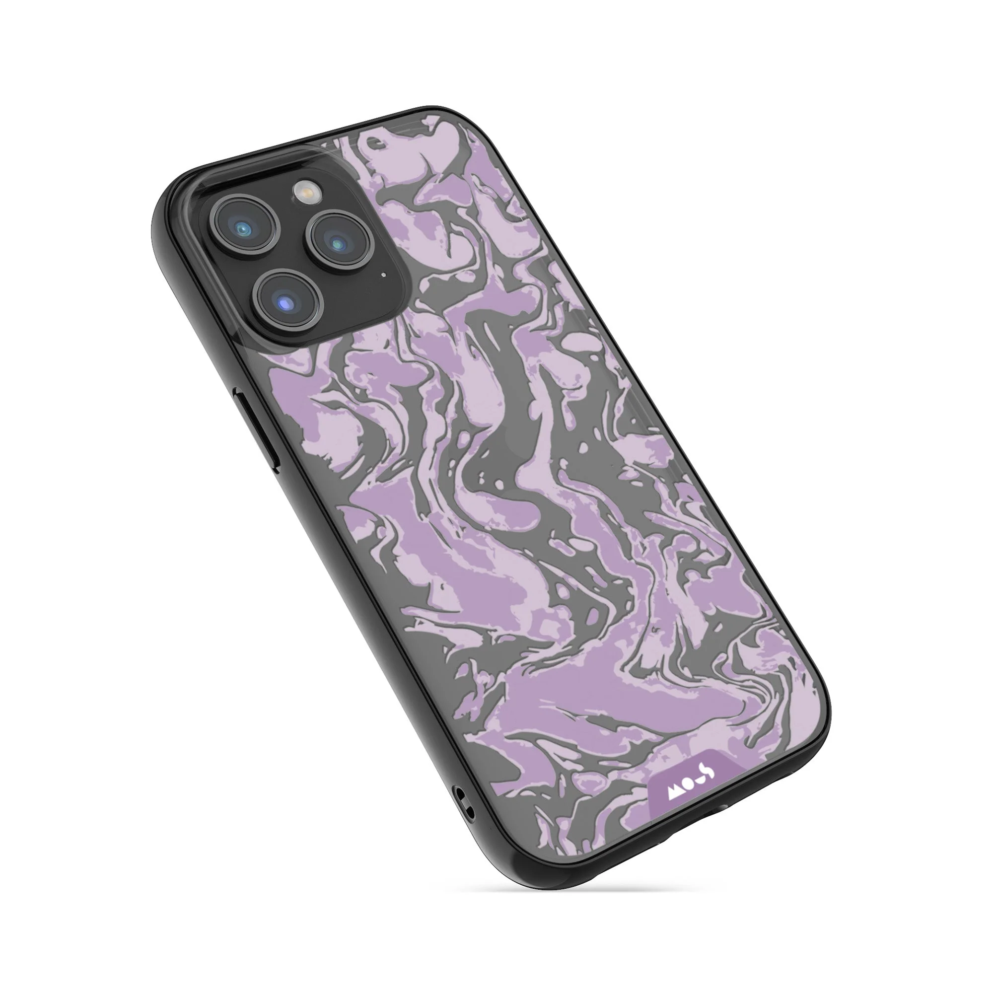 Lilac Protective Phone Case - Marbled - Image 12