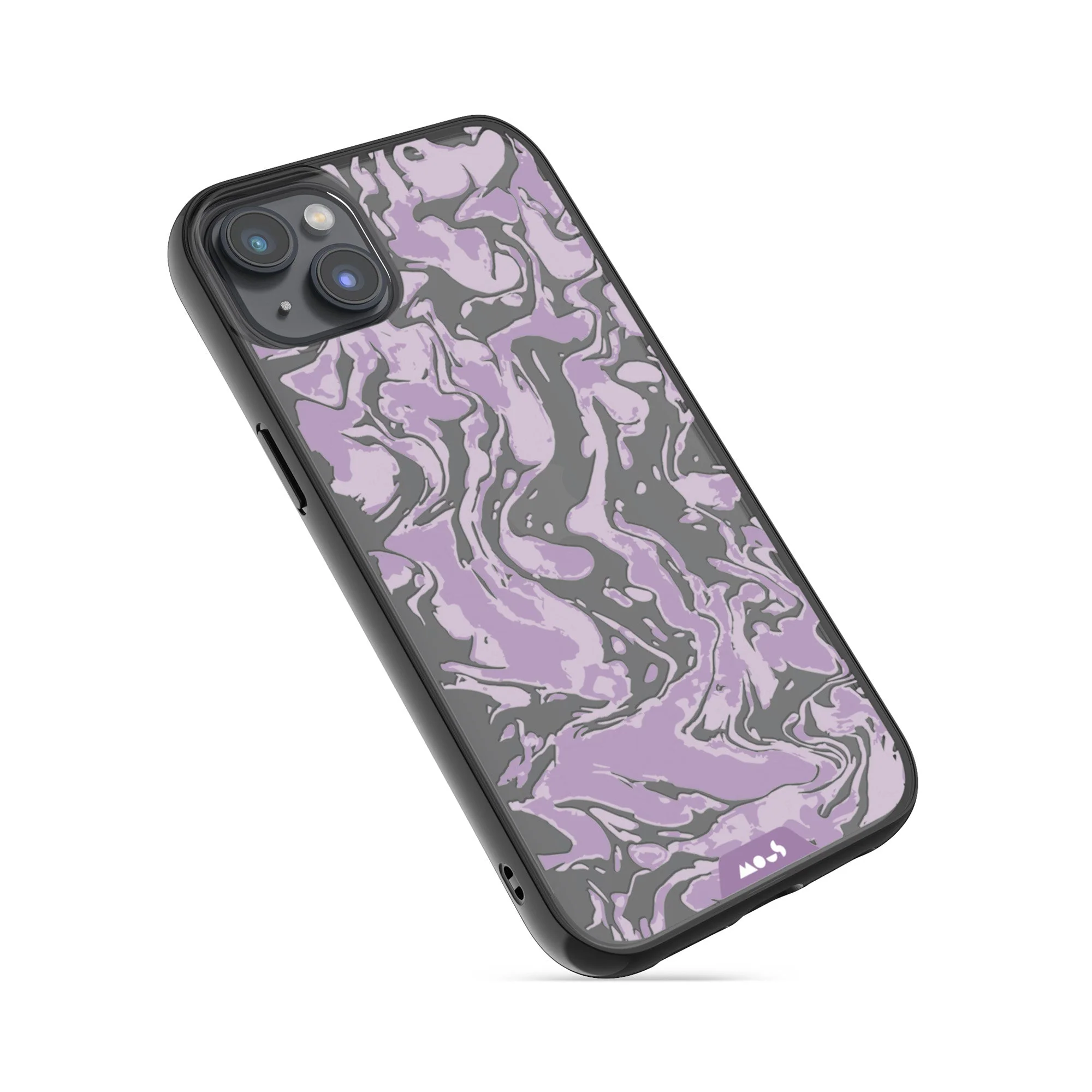 Lilac Protective Phone Case - Marbled - Image 15