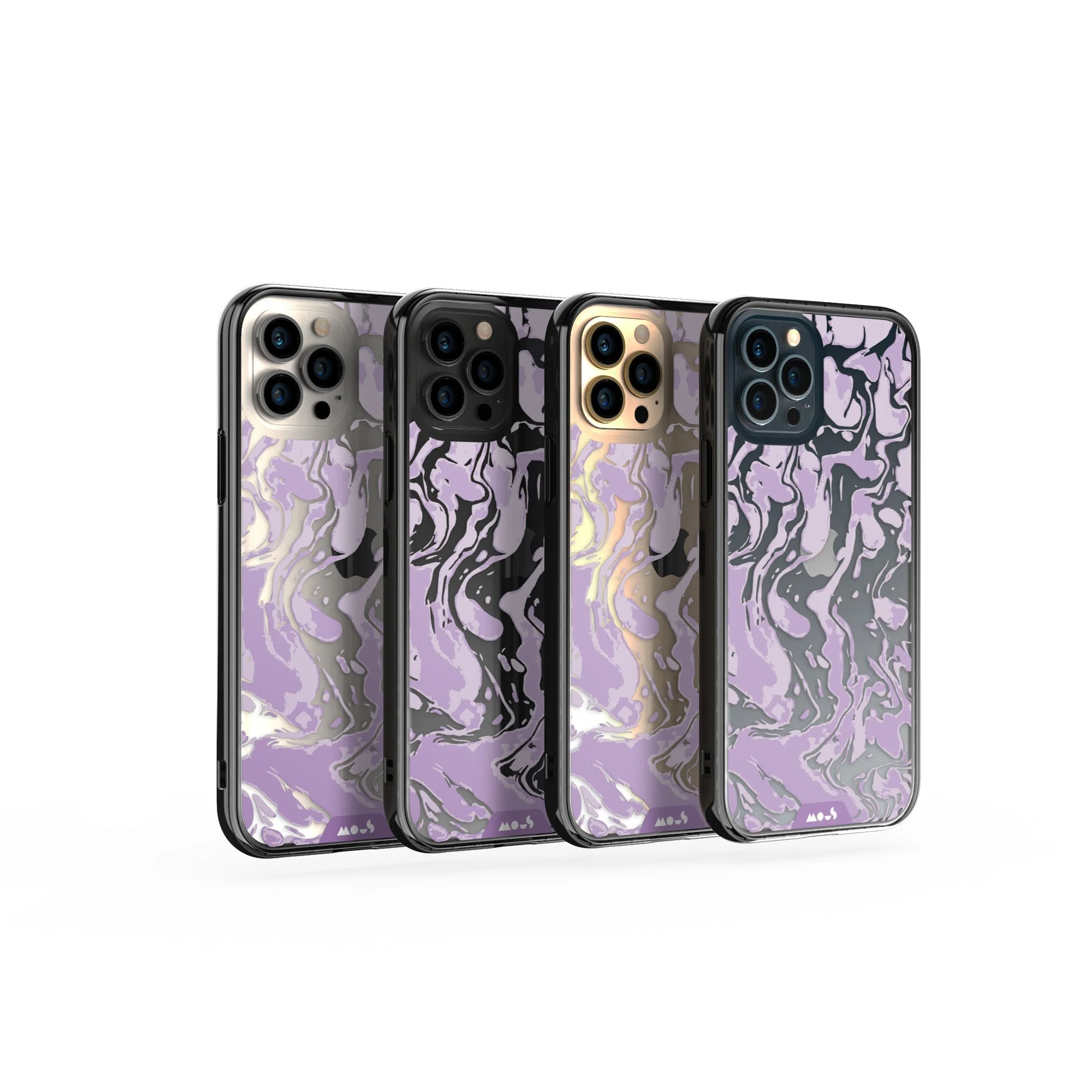 Lilac Protective Phone Case - Marbled - Image 30