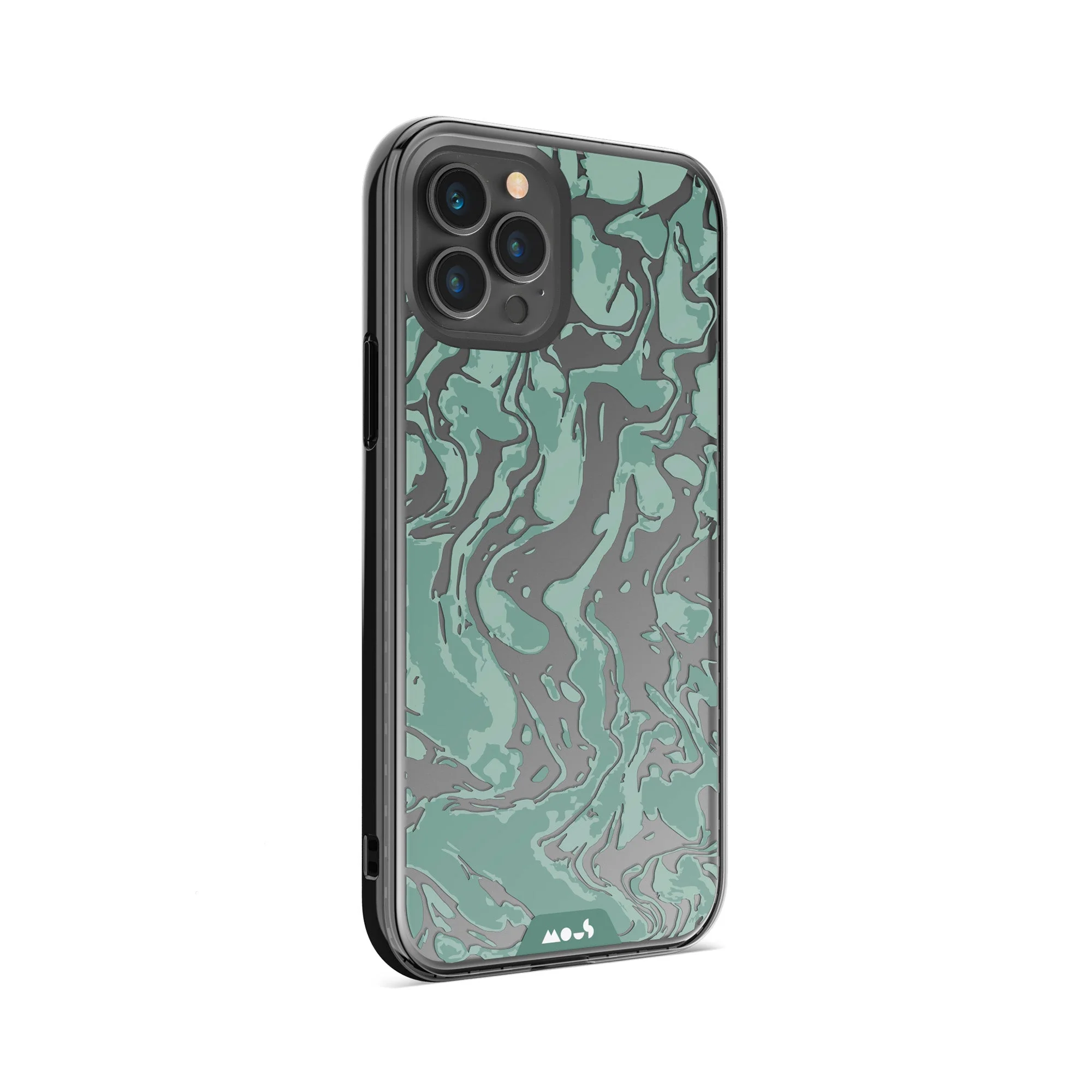 Sage Green Protective Phone Case - Marbled - Image 5