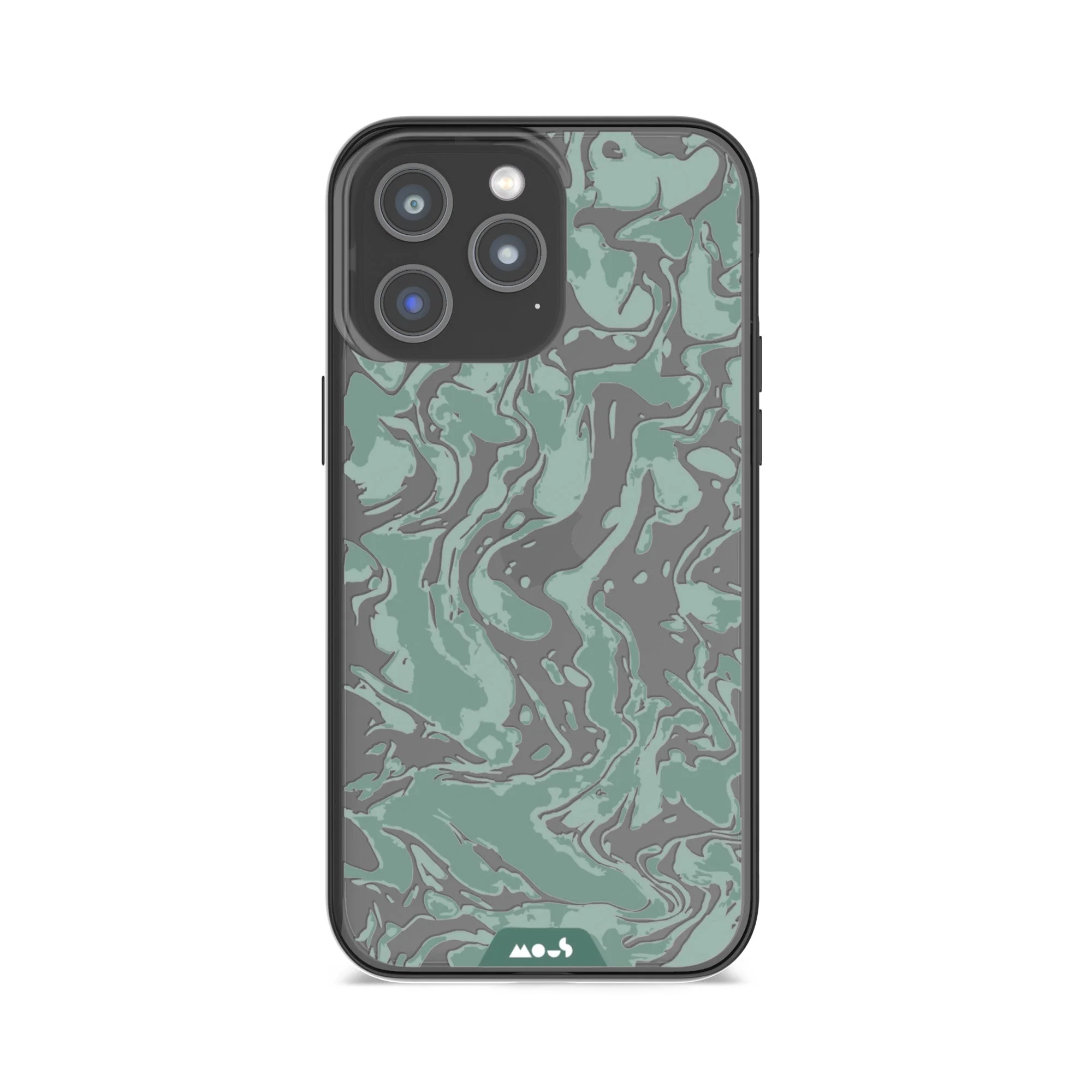 Sage Green Protective Phone Case - Marbled - Image 9