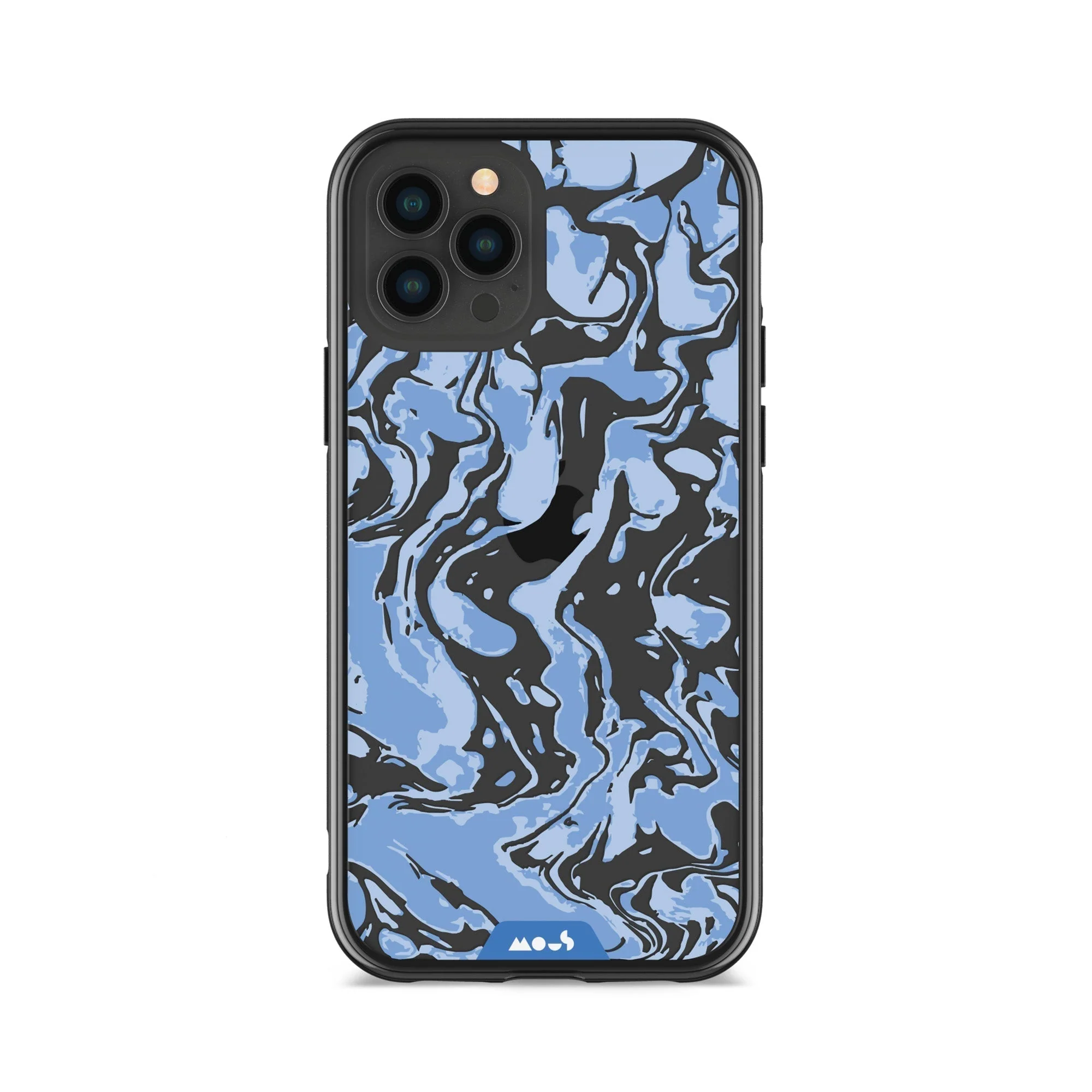 Sky Blue Protective Phone Case - Marbled - Image 22