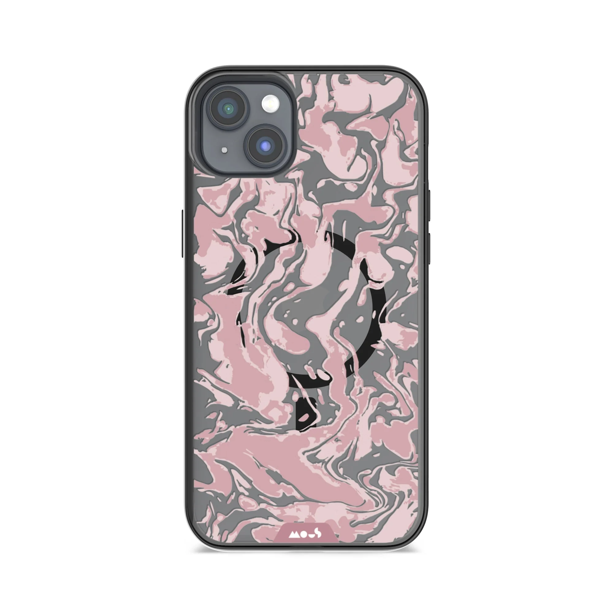 Dusky Pink Protective Phone Case - Marbled MagSafe - Image 7