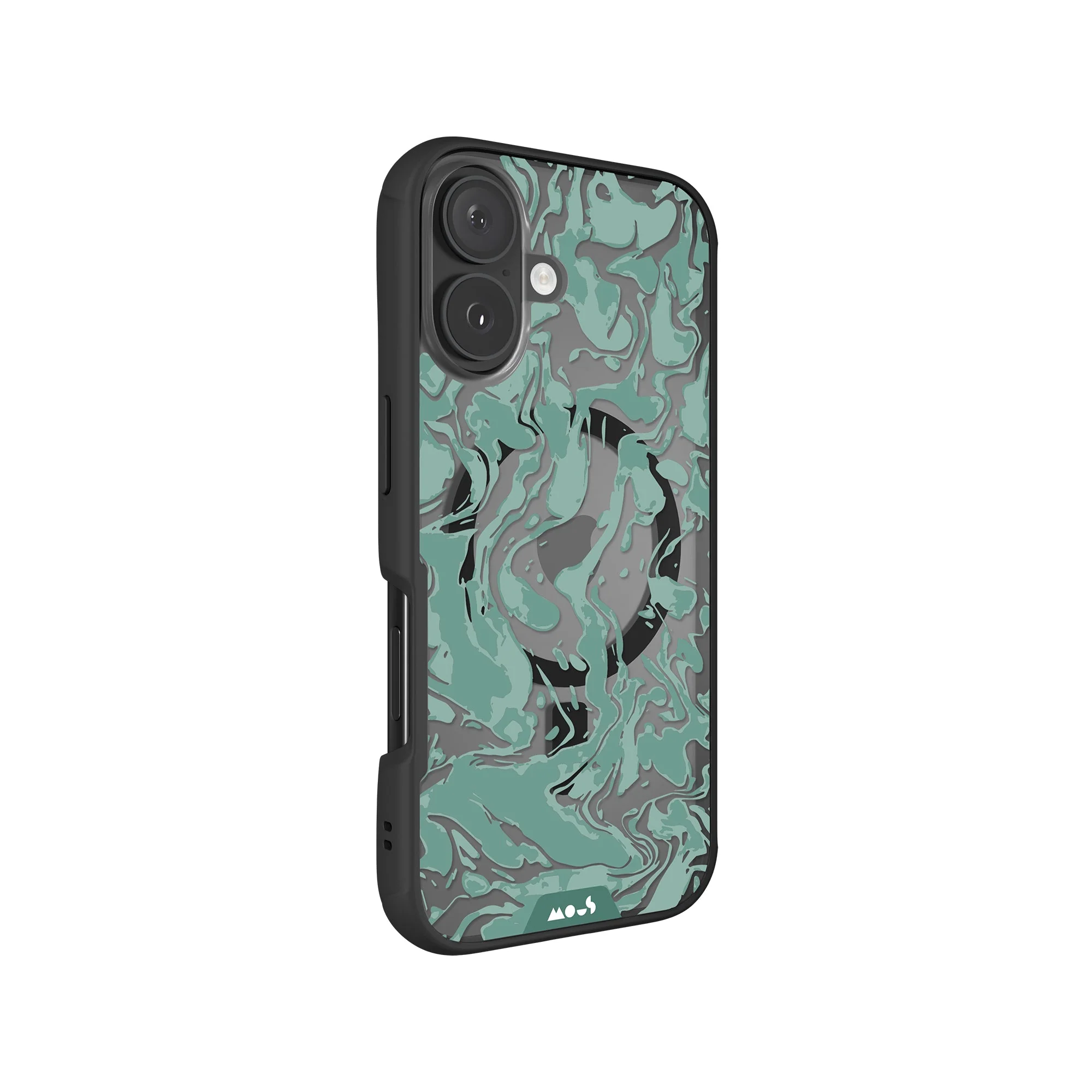 Sage Green Protective Phone Case - Marbled MagSafe - Image 12