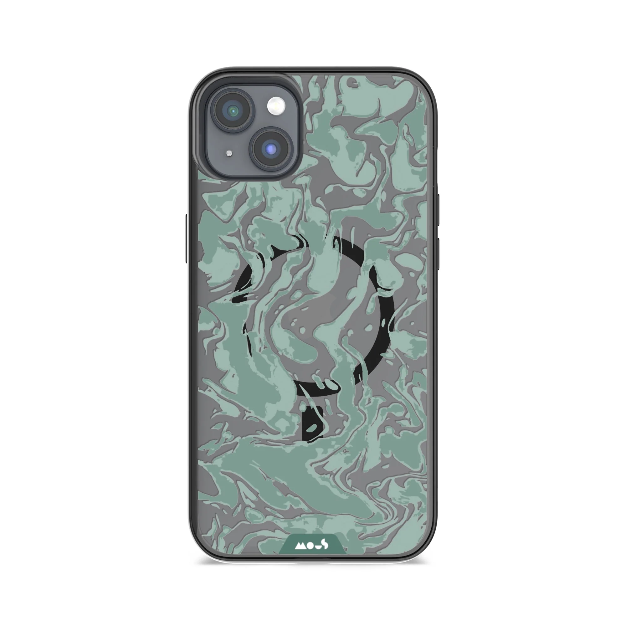 Sage Green Protective Phone Case - Marbled MagSafe - Image 7